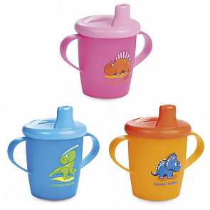 Поильник 250 мл с непроливающим клапаном, разные цвета (Canpol, 31/200) (ассортимент)